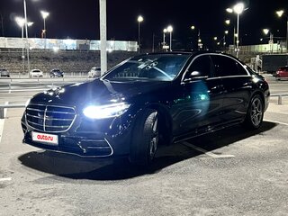 2021 Mercedes-Benz S-Класс 350 d Long 4MATIC VII (W223), чёрный, 10000000 рублей, вид 2