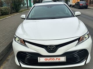 2018 Toyota Camry US Market VIII (XV70), белый, 2250000 рублей, вид 2