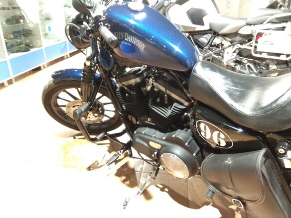 2012 Harley-Davidson Sportster 883, синий - вид 5