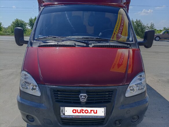 2011 ГАЗ ГАЗель (3302), красный, 1090000 рублей - вид 1