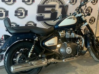 2025 Royal Enfield Super Meteor, синий, 783000 рублей, вид 3