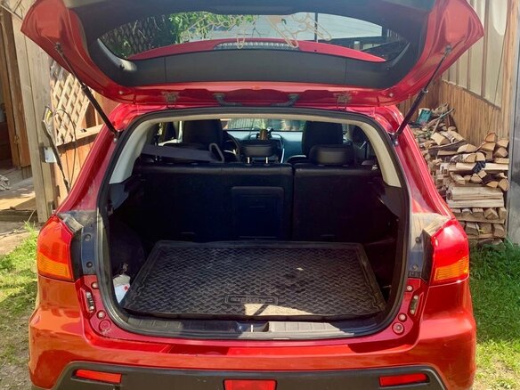 2011 Mitsubishi ASX I, красный, 1100000 рублей - вид 13