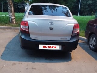 2012 Lada (ВАЗ) Granta I, серебристый, 240000 рублей, вид 5