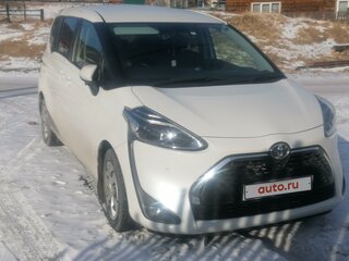 2018 Toyota Sienta II Рестайлинг, белый, 1600000 рублей, вид 5