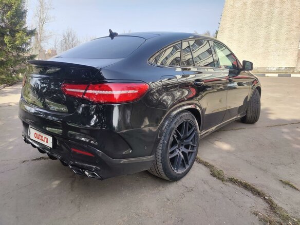 2019 Mercedes-Benz GLE Coupe 350 d I (C292), чёрный - вид 3