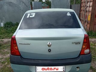 2008 Renault Logan I, зелёный, 339000 рублей, вид 3
