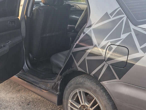 2006 Mitsubishi Lancer IX Рестайлинг, серый, 300000 рублей - вид 14
