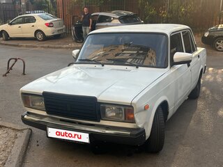 2005 Lada (ВАЗ) 2107, белый, 100000 рублей, вид 2