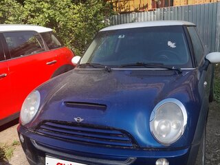 2003 Mini Hatch Cooper S I (R50), синий, 750000 рублей, вид 1