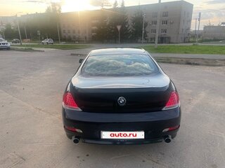 2006 BMW 6 серии 630i II (E63/E64), чёрный, 1500000 рублей, вид 5