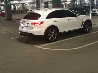 2012 Infiniti FX37 II (S51) Рестайлинг, белый, 2650000 рублей, вид 2