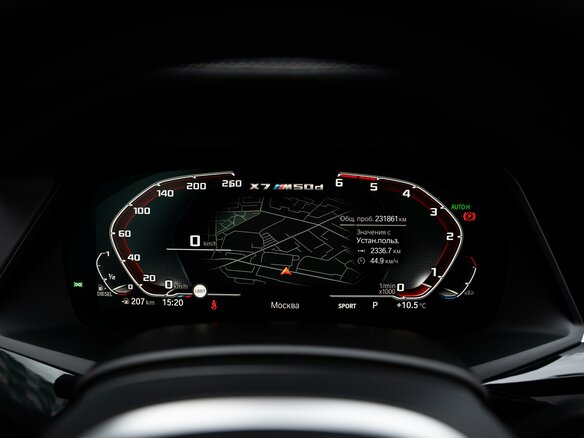 2019 BMW X7 M50d I (G07), белый - вид 9