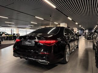 2021 Mercedes-Benz S-Класс 450 Long 4MATIC VII (W223), чёрный, 9500000 рублей, вид 2