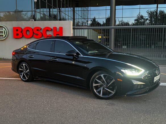 2021 Hyundai Sonata VIII (DN8), чёрный