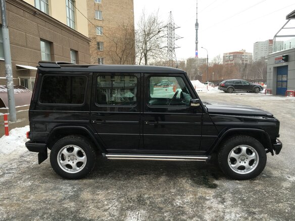 2002 Mercedes-Benz G-Класс 500 II (W463), чёрный - вид 9