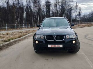 2008 BMW X3 20d I (E83) Рестайлинг, чёрный, 900000 рублей, вид 2