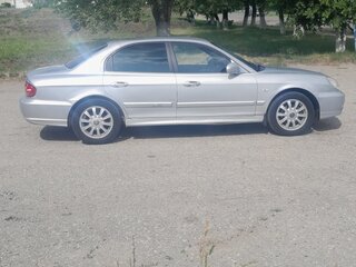 2007 Hyundai Sonata ТагАЗ IV (EF) Рестайлинг, серый, 440000 рублей, вид 4