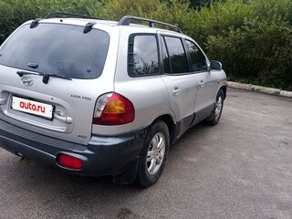2002 Hyundai Santa Fe I, серебристый, 500000 рублей, вид 2