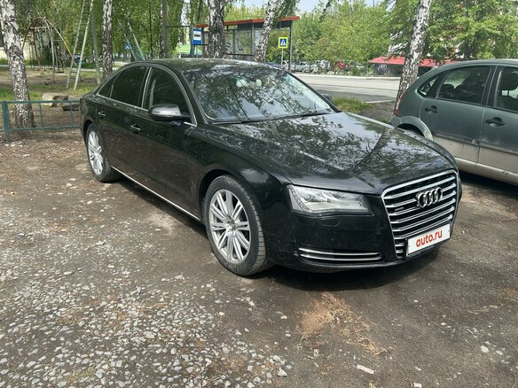 2010 Audi A8 III (D4), чёрный, 1350000 рублей