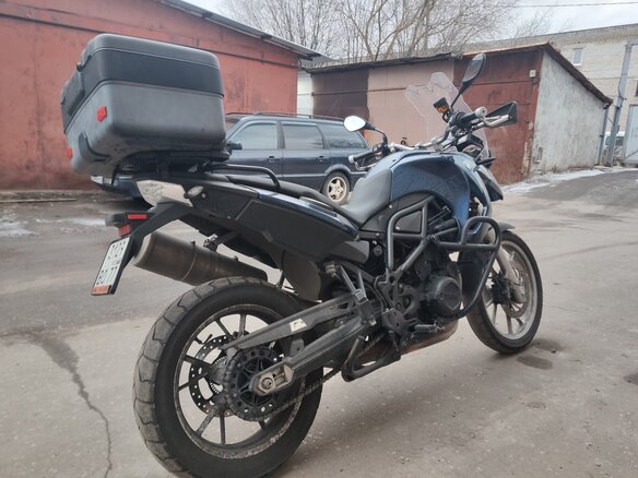 2011 BMW F 650 GS, синий - вид 6