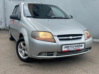 2004 Chevrolet Aveo I, серебристый, 190000 рублей, вид 4