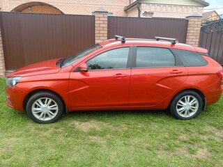 2018 Lada (ВАЗ) Vesta SW I, красный, 760000 рублей, вид 1