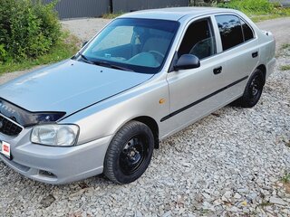 2005 Hyundai Accent ТагАЗ II, серебристый, 273000 рублей, вид 2