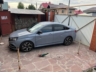 2019 Lada (ВАЗ) Vesta Sport I, серый, 1320000 рублей, вид 4