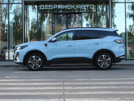 2024 Chery Tiggo 7 Pro Max I Рестайлинг, голубой, 2100000 рублей, вид 2