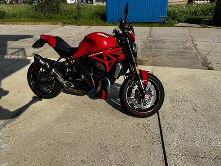 2016 Ducati Monster 1200, красный, 950000 рублей, вид 2