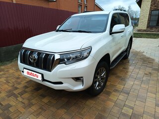 2019 Toyota Land Cruiser Prado 150 Series Рестайлинг 2, белый, 5500000 рублей, вид 2