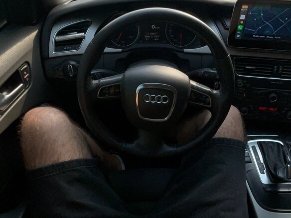 2010 Audi A4 IV (B8), чёрный, 1100000 рублей - вид 9