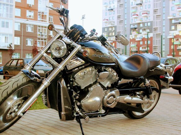 2005 Harley-Davidson V-Rod, чёрный, 3416692 рублей - вид 8