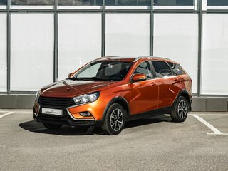 2018 Lada (ВАЗ) Vesta SW Cross I, оранжевый, 830000 рублей, вид 1