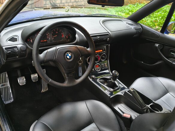 1999 BMW Z3 I, синий, 2500000 рублей - вид 8