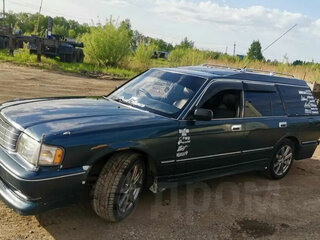 1991 Toyota Crown VIII (S130), синий, 430000 рублей, вид 1