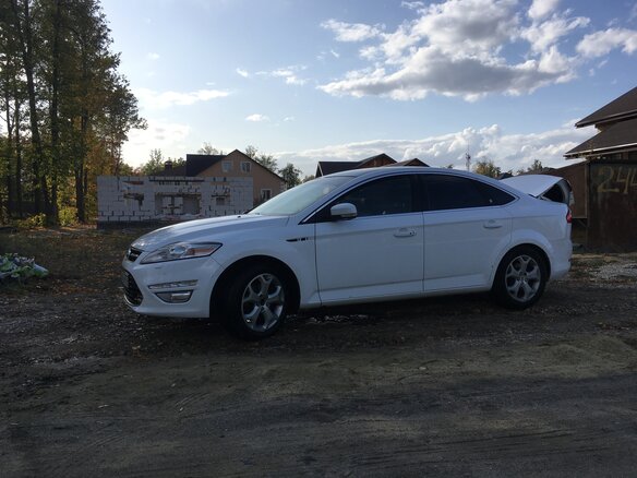 2010 Ford Mondeo IV Рестайлинг, белый, 950000 рублей - вид 3