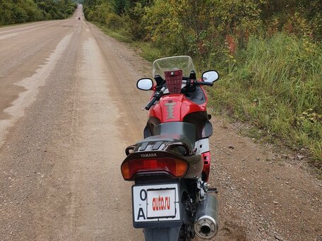 2001 Yamaha GTS1000, пурпурный, 575000 рублей, вид 4