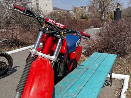 1983 Honda CR 125R, красный, 149000 рублей, вид 3
