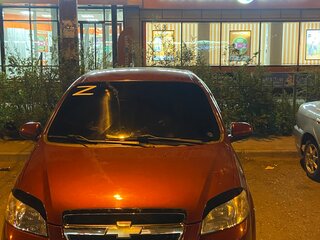 2008 Chevrolet Aveo I Рестайлинг, красный, 410000 рублей, вид 2