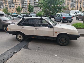 1997 Lada (ВАЗ) 21099, белый, 85000 рублей, вид 3