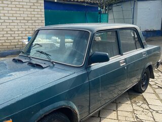 2004 Lada (ВАЗ) 2107, зелёный, 110000 рублей, вид 5