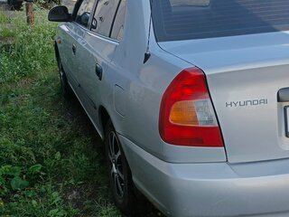 2009 Hyundai Accent ТагАЗ II, серебристый, 380000 рублей, вид 2