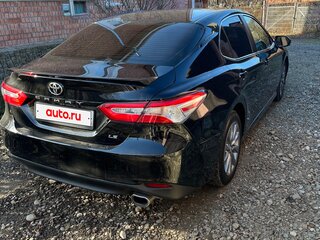 2018 Toyota Camry US Market VIII (XV70), чёрный, 1960000 рублей, вид 4