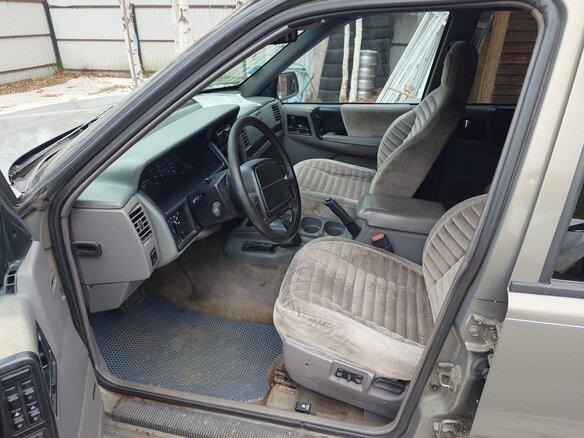 1995 Jeep Grand Cherokee I (ZJ), серый, 385000 рублей - вид 5