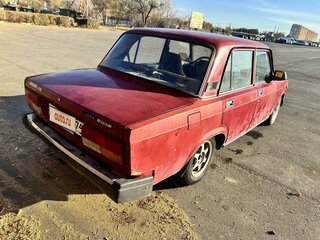 2007 Lada (ВАЗ) 2107, пурпурный, 330000 рублей, вид 4