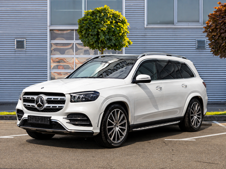2021 Mercedes-Benz GLS 400 d II (X167), белый, 6995000 рублей, вид 1