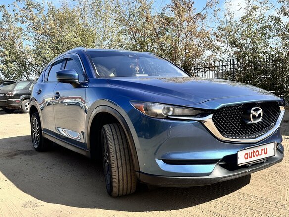 2017 Mazda CX-5 II, синий, 2000000 рублей - вид 2