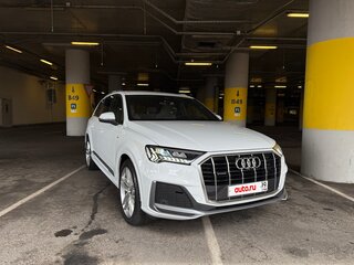 2021 Audi Q7 45 TDI II (4M) Рестайлинг, белый, 9900000 рублей, вид 2