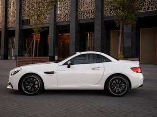2016 Mercedes-Benz SLC AMG I (R172), белый, 4190000 рублей, вид 3